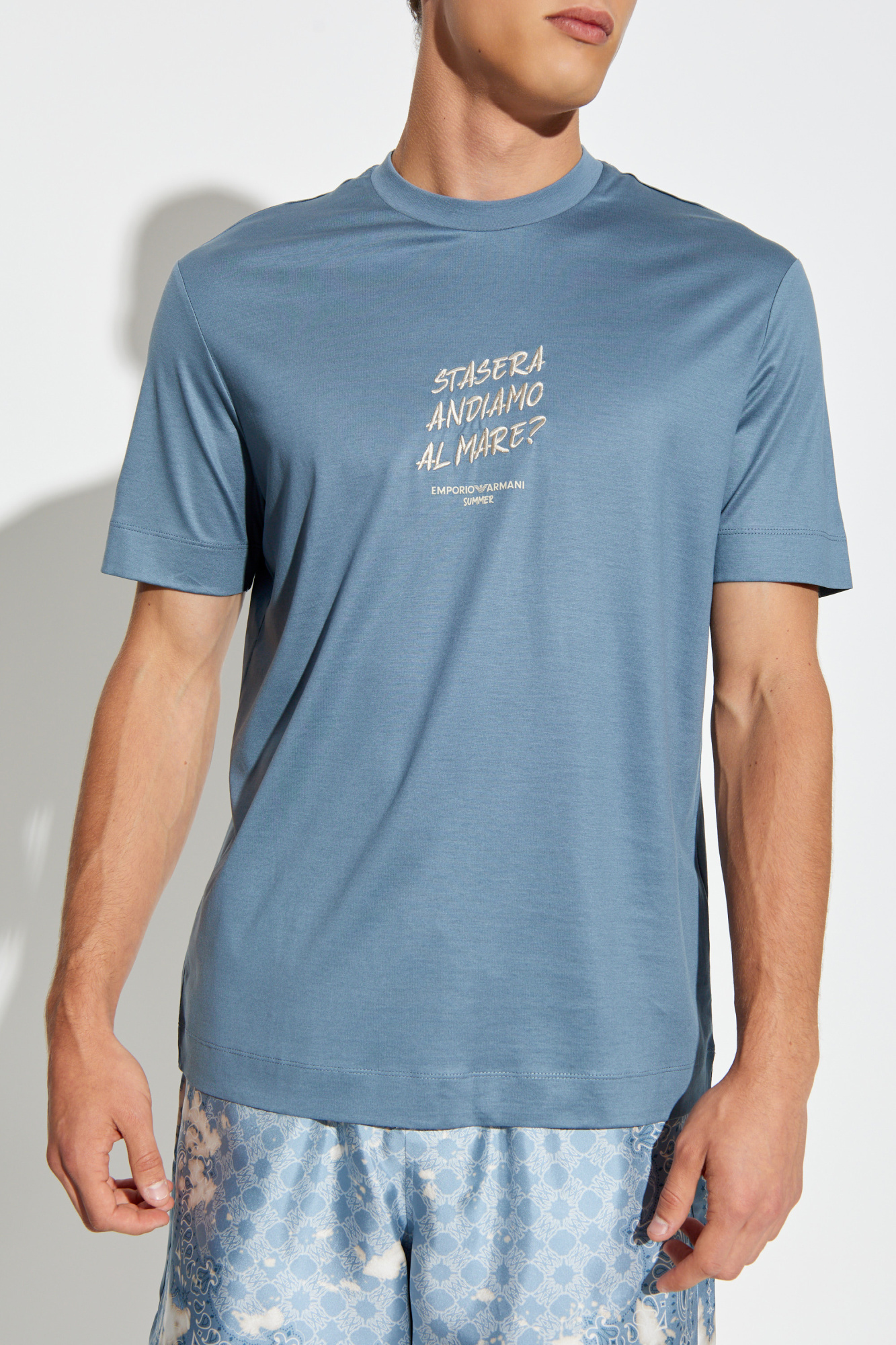 EMPORIO ARMANI Tシャツ EM000574 AF12331 T-Shirt Emporio Armani EM000574-AF12331-UC001 Black - Eros